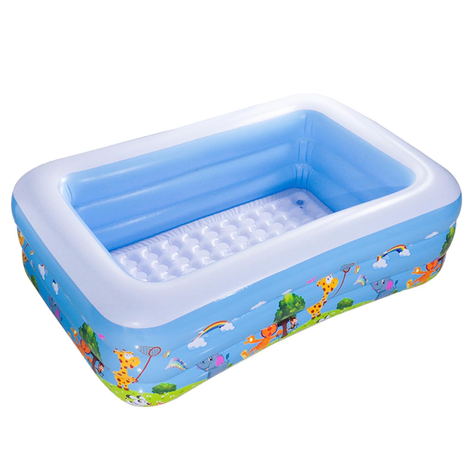 プール　新品　ファミリープール　3×2.2×0.7ぐらい　夏　ビニールプール Amazon | プール 家庭用プール 子供用プール 大型 ビニール